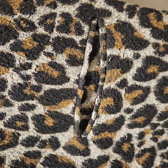 Topshop Leopard Print Coat - 6 - Picture 3 of 6